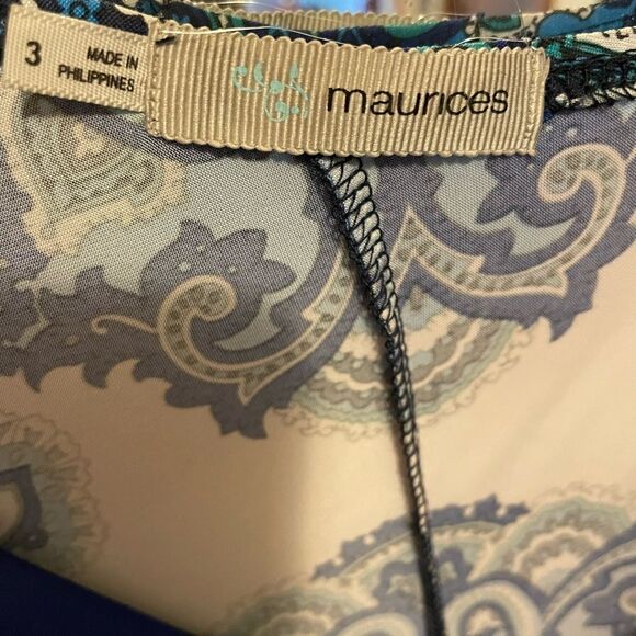 Maurice’s off the shoulder top Sz 3 CLEARANCE PRICE - Picture 3 of 3
